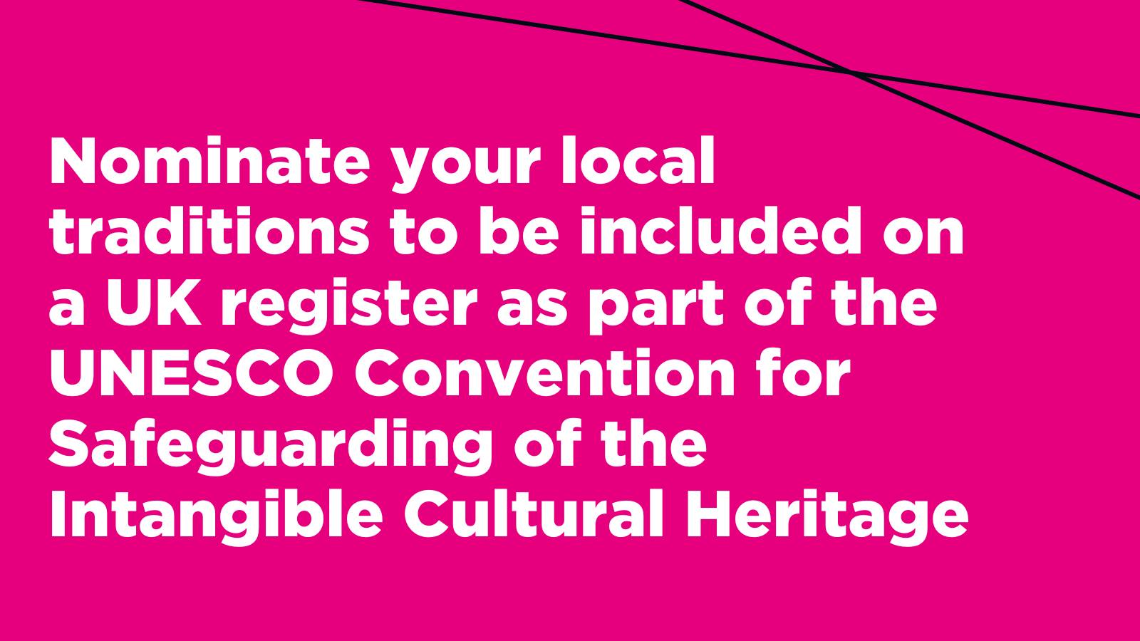 UNESCO intangible cultural heritage local traditions
